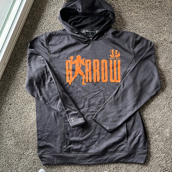 NEW Bengals Joe Burrow Hoody - Picture 2 of 4